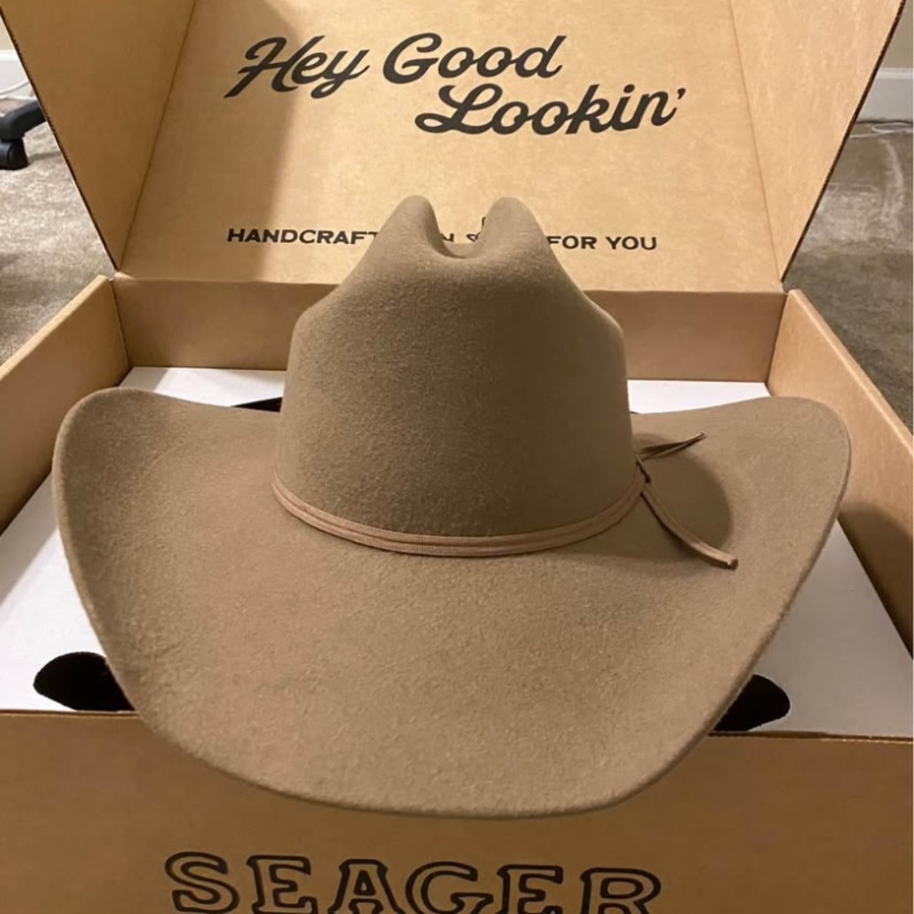 Seager Tan Cowboy Hat